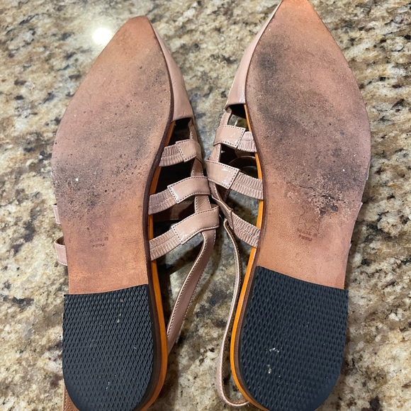 John Fluevog pink wizard flats size 10 - Picture 3 of 6